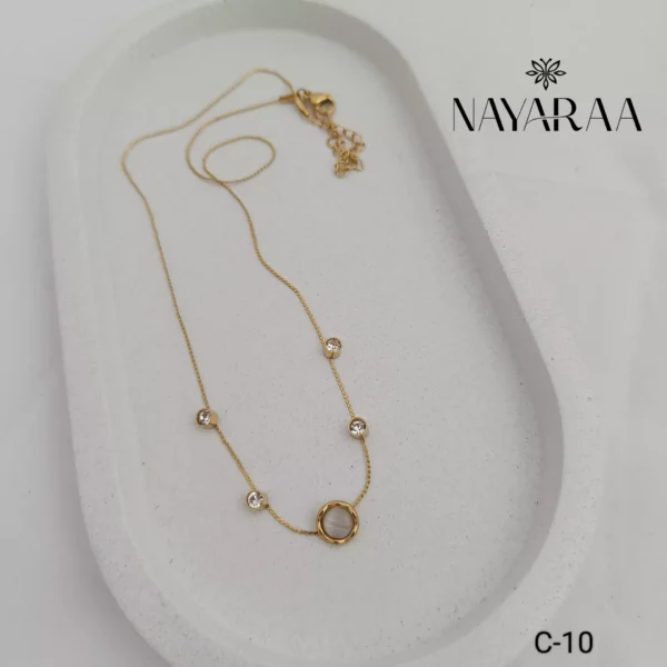 Anti Tarnish Chain Pendent C10