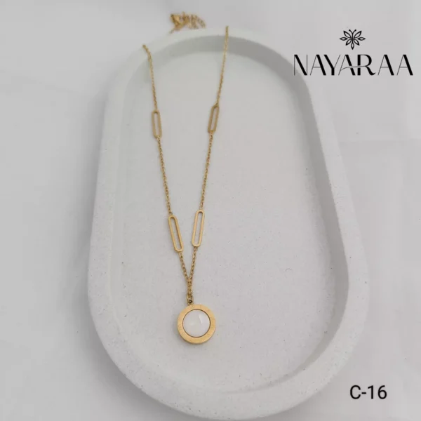 Anti Tarnish Chain Pendent C16