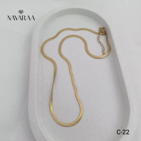 Anti Tarnish Chain Pendent C22