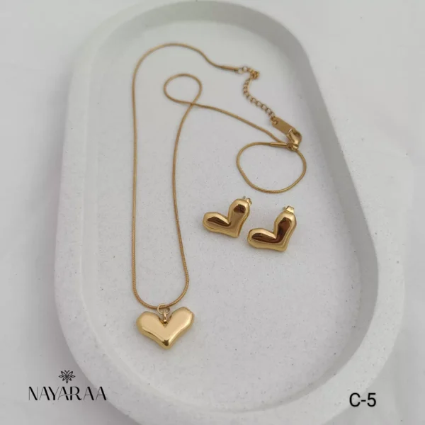 Anti Tarnish Chain Pendent C5