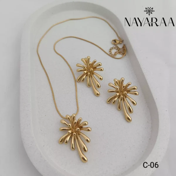 Anti Tarnish Chain Pendent C6