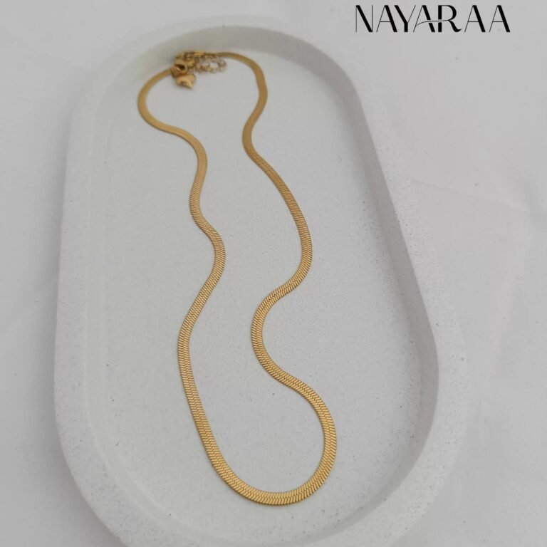 Anti tarnish chain pendant